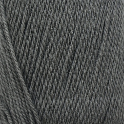 Пряжа "Эвридика" - 100% шерсть - 100гр. / 200м темно-серый Астра Премиум