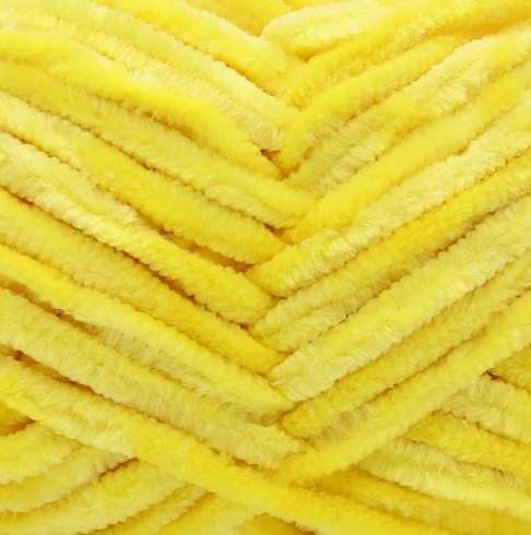Пряжа "Селена" - 100% микрополиэстер - 100гр. / 68м жёлтый Астра Премиум