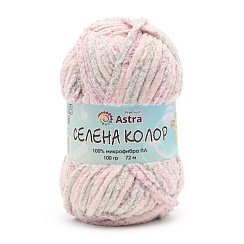 Пряжа Astra Premium 'Селена Колор' 100гр 72м (100% микрофибра) 06 розовый Астра Премиум