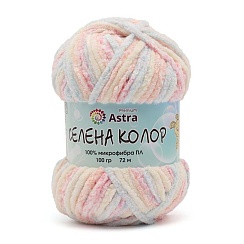Пряжа Astra Premium 'Селена Колор' 100гр 72м (100% микрофибра) 08 нежно-розовый Астра Премиум