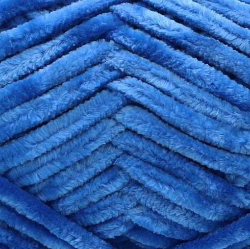 Пряжа "Селена" - 100% микрополиэстер - 100гр. / 68м синий Астра Премиум