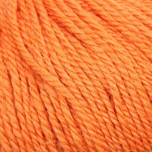 Пряжа "Эвридика" - 100% шерсть - 100гр. / 200м оранжевый Астра Премиум