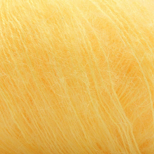 Пряжа "Мохер" - 50% кид мохер, 50% акрил - 25гр. / 190м (+/-5%) лимонный Астра Премиум